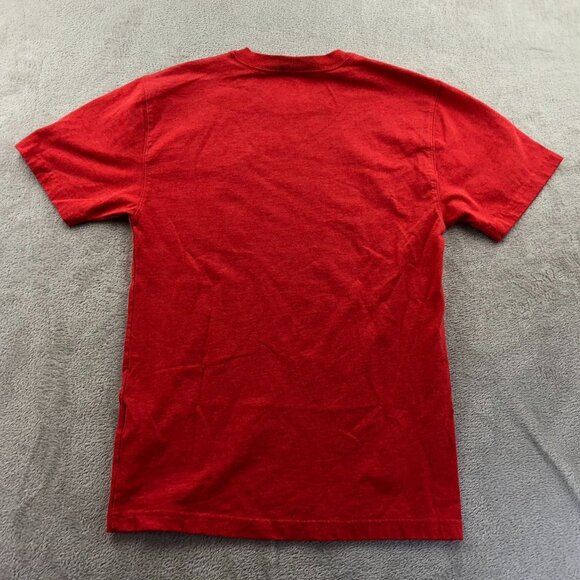 Carhartt Mens T-Shirt XS Short Sleeve Loose Fit Red Pocket Tee Classic Casual - Picture 11 of 11